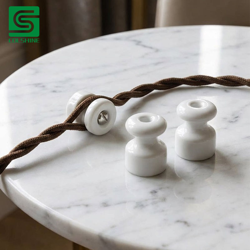 White Lamp Holder